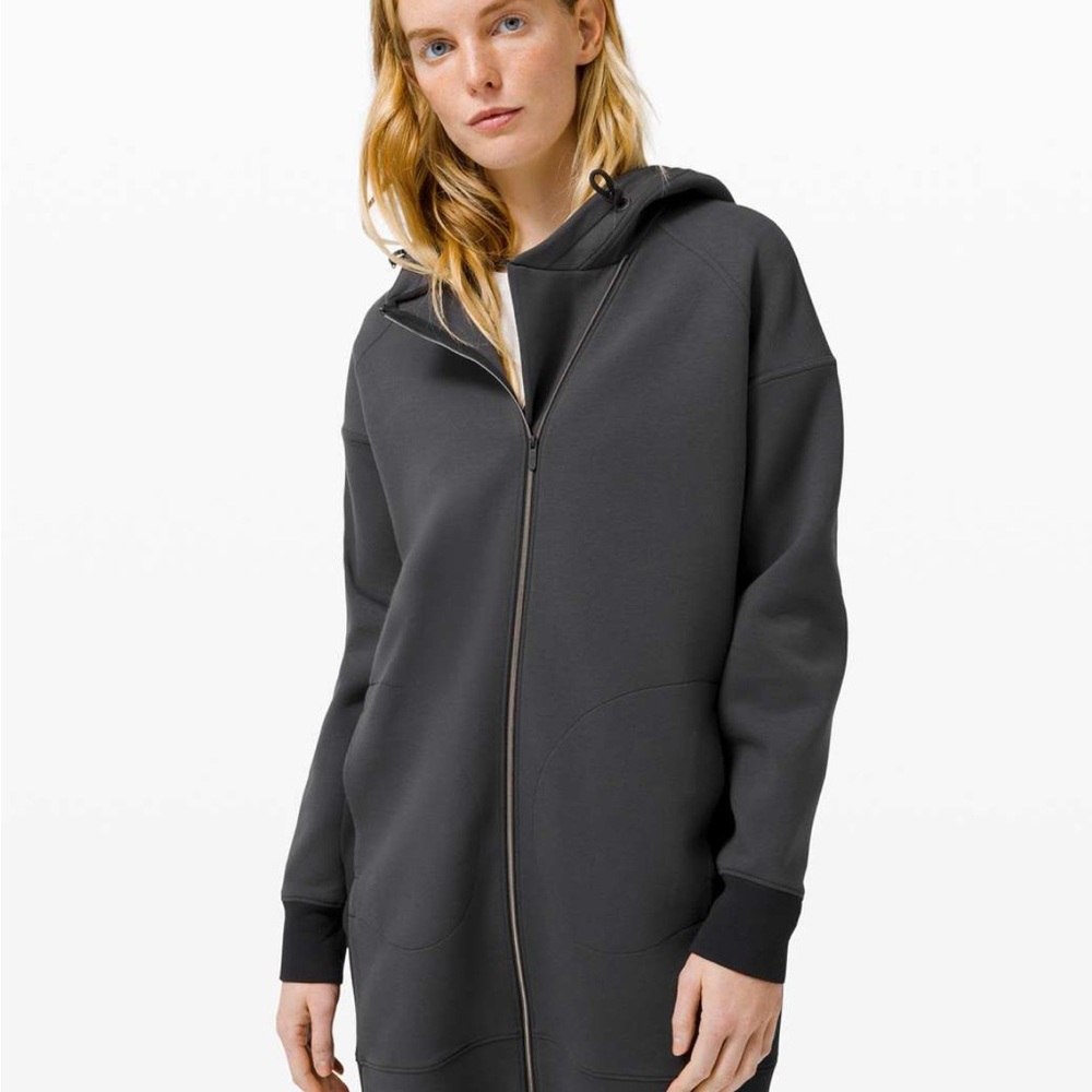 Lululemon In orbit jacket Women's Charcoal Zip-Up Hoodie